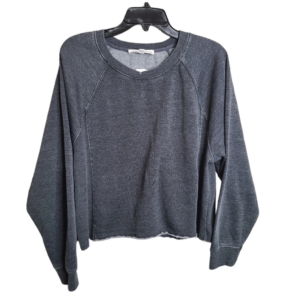 Hippie Rose | Gray Cropped Sweater | Size L